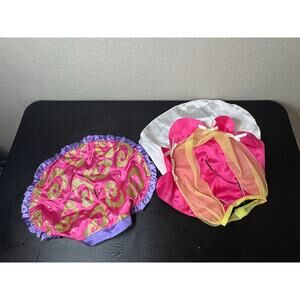 My Little Pony Build a Bear Two Outfits Capes BABW Pink Gold Clothes